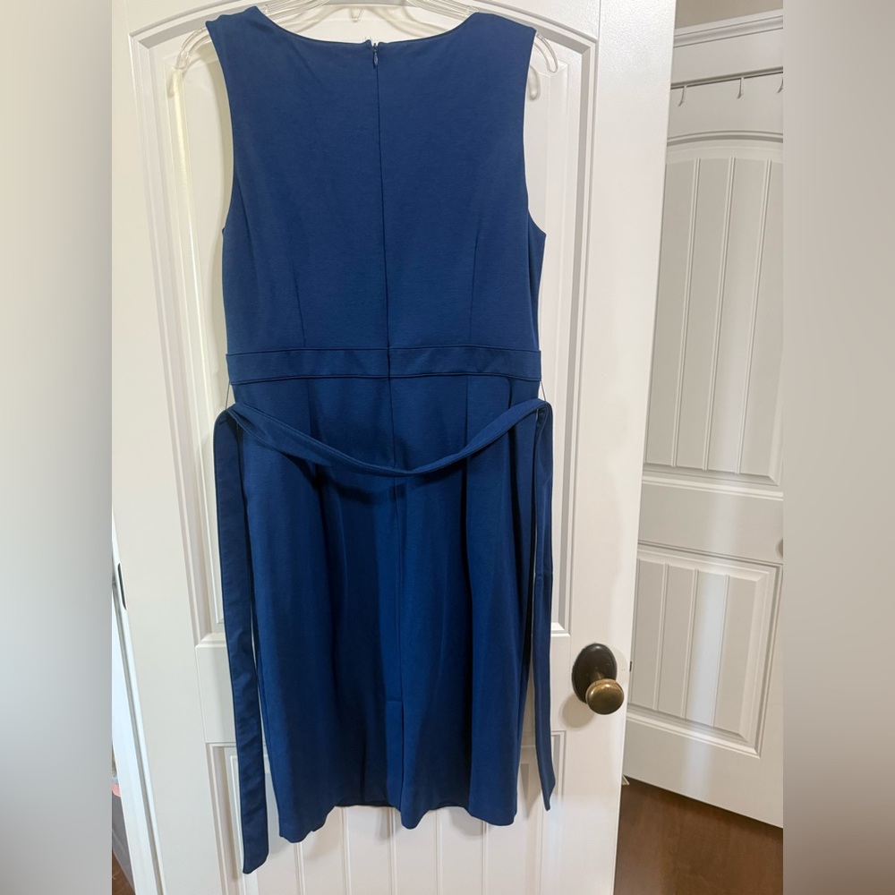 Boden Sleeveless Blue Dress - Picture 2 of 3